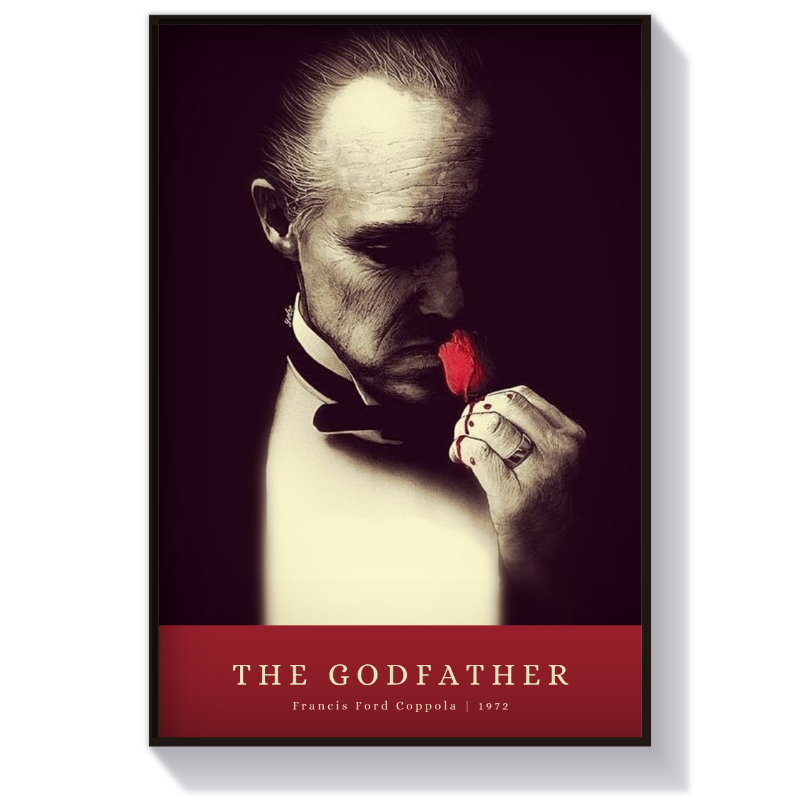 godfather-movie-wallart (2) تابلو دکوراتیو سینمایی فیلم گادفادر